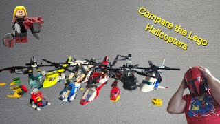 Lets Compare the Lego Helicopters jdpbuilds lego legocity helicopter [upl. by Kubiak]