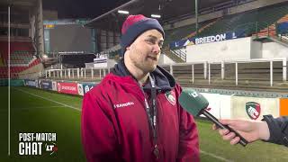 PostMatch Chat Tom Hudson [upl. by Airec]