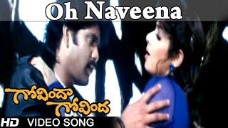 Govinda Govinda Movie  Oh Naveena Video Song  Nagarjuna Sridevi [upl. by Spark756]