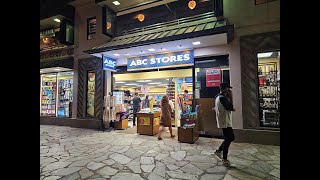 4K ABC stores in Waikiki on 31024 in Honolulu Oahu Hawaii [upl. by Aynotal792]