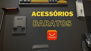 Acessórios ÚTEIS e BARATOS para SETUP GAMER e HOMEOFFICE 2023 [upl. by Aokek912]