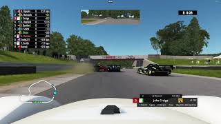 Russel tries sim racing and kills positions 13 [upl. by Syman]