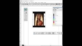 How to insert picture in Page Maker Page Maker me Picture kaise Dalen The programming Hub [upl. by Bunder]