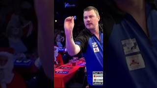 170 Finish by Lakeside Winner Andy Baetens against Landman during the WDF World Darts Championship [upl. by Dachi]