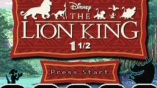 CGR Undertow  THE LION KING 1 12 review for Game Boy Advance [upl. by Camarata]