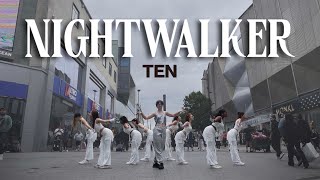 KPOP IN PUBLIC ONE TAKE TEN 텐  Nightwalker  Dance Cover by IVIX [upl. by Nahgem]