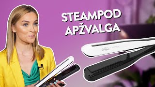 LORÉAL PROFESSIONNEL STEAMPOD 30  Plaukų Formavimo Žnyplės [upl. by Iral]