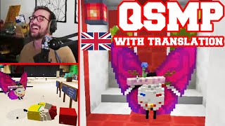 QSMP Etoiless reaction to Pommes christmas costume ft Richarlyson and Cucurucho [upl. by Ahsitram]