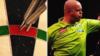 The greatest 9 darters in World Darts Championships history [upl. by Nonnaer218]