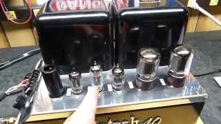 Comparing 12AX7 vs 12AT7 As The Driver In The McIntosh MC40 [upl. by Naresh]