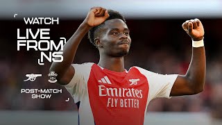 Arsenal 31 Southampton  LIVE FROM N5  Postmatch show 📺  Premier League [upl. by Harihs]