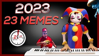 2023 in 23 MEMES in 223 [upl. by Yrovi]