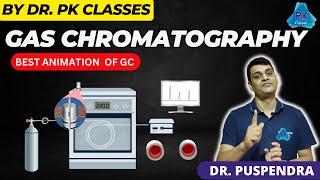 Gas Chromatography  GC Instrumentation  Gas Chromatography Principle  GC Animation  Remake [upl. by Alphard]