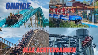 Europa Park  Alle Achterbahnen Onride 2020 [upl. by Besnard]