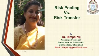 Video 7 Risk pooling vs Risk transfer [upl. by Phia]