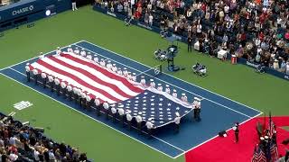 US Open 2017 final game God Bless America by Corey Hawkins [upl. by Mayes]