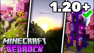 THE BEST Shaders for Minecraft Bedrock 120 MCPE [upl. by Lawan]