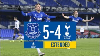 EVERTON 54 TOTTENHAM  EXTENDED FA CUP HIGHLIGHTS [upl. by Arratahs586]