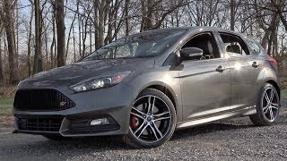 2018 Ford Focus ST Review [upl. by Sgninnej]