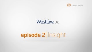 Getting to know Westlaw UK Insight [upl. by Pontone]