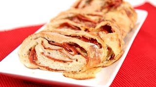 Homemade Pepperoni Bread Recipe  Laura Vitale  Laura in the Kitchen Episode 723 [upl. by Taggart406]