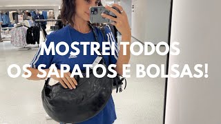 O TOUR COMPLETO ZARA BOLSAS SAPATOS E ACESSÓRIOS NEW IN  Nova Coleção de moda Tailândia 2025 [upl. by Adnylem]