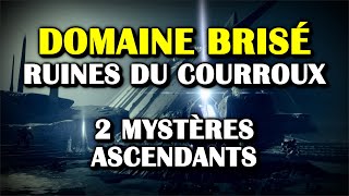 Destiny 2  Ruines du courroux  2 mystères ascendants [upl. by Figone]