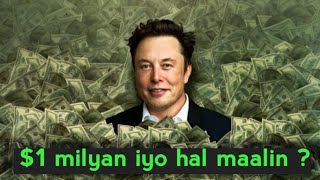 Elon musk maskin sabool ah oo xafad isku raran ah ku nool ilaa maalqabenka dunida ugu hantida badan [upl. by Rufford]