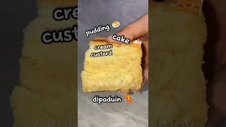 KEBAYANG GA SI SEMUA DIPADUIN kulinerbandung cakebandung fluffycake puddingbandung bolubandung [upl. by Charlot936]