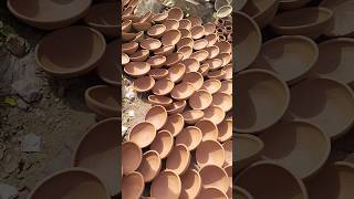 Colour pottery decoration clay pottery work potteryclay handmadepottery hadworkshorts ytshorts [upl. by Deckert]