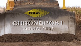 Colas  Suivi de chantier Chronopost à Cernay 68  Septembre 2023 [upl. by Stepha]