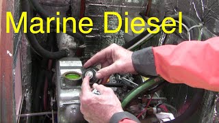 Understanding marine diesel engines Yanmar coolant exchange [upl. by Hess]