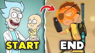 Evil Mortys History With Rick Prime  The Origin Story Of Evil Morty [upl. by Anauqes]