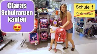 Claras Schulranzen kaufen 😍 Neues Kinderzimmer für Einschulung  Shopping Tour VLOG  Mamiseelen [upl. by Map]