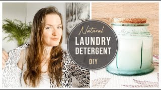 Amazing Natural Non Toxic Laundry Detergent DIY With Essential Oils It REALLY Works [upl. by Chao659]