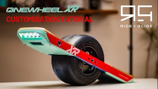 Onewheel XR Customisation Tutorial [upl. by Lerej]