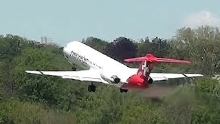 Spotting in Bern Belp LSZB Fokker 100 und Dornier 328 [upl. by Oakley]