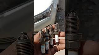 Spark plugs condition lhvautomotive mechancial automobile [upl. by Nisa]