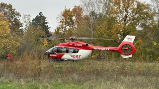 DRF Luftrettung Christoph 100 h145 1112024 Spandau helicopter [upl. by Hooper]