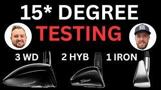 DISTANCE TESTING a DRIVING IRON vs 3 WOOD and HYBRID These numbers are CRAZY drivingiron [upl. by Pearson728]