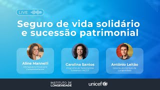 Seguro de vida solidário e sucessão patrimonial  LIVE [upl. by Etnahsal]