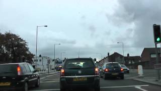 Driving On Ormskirk Road Warbreck Moor Hooton Road amp Caldy Road Liverpool Merseyside England [upl. by Nort]