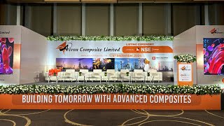 Listing Ceremony of Aeron Composite Limited [upl. by Nnylesor]