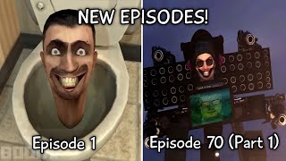 Skibidi Toilet 1  70 Part 1 All Episodes 60 FPS REMASTERED Astro Toilet Killed DJ Episode 77 [upl. by Luigi]