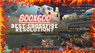 CrossFire West Why I play on 800x600 Resolution  Free for All  M200 Cheytac Dominator [upl. by Baalbeer201]