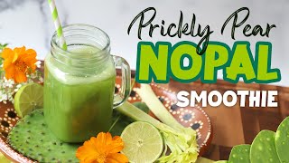 Improve Digestion and Glycemic index Prickly Pear Nopal Smoothie [upl. by Ransell]