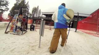 Candide Thovex in Boreal Mountain CA [upl. by Nailil]