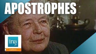 Apostrophes  Marguerite Yourcenar quotMémoires dHadrienquot  Archive INA [upl. by Adnohsat206]