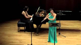 H Busser  Prelude amp Scherzo Fl Sunyoung Bang [upl. by Aliehc]