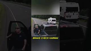 Instant Karma For Brake Checking a Semi Truck [upl. by Santiago700]